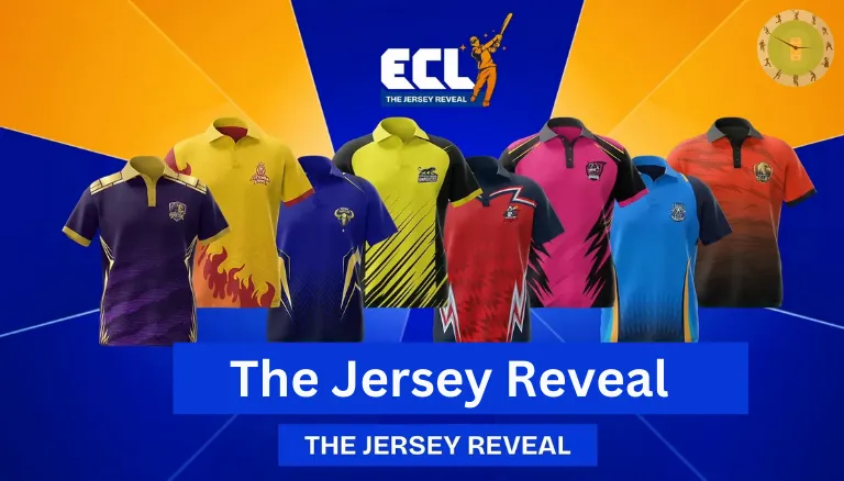 Entertainers Cricket League (ECL) T10 2025 Jersey Launch
